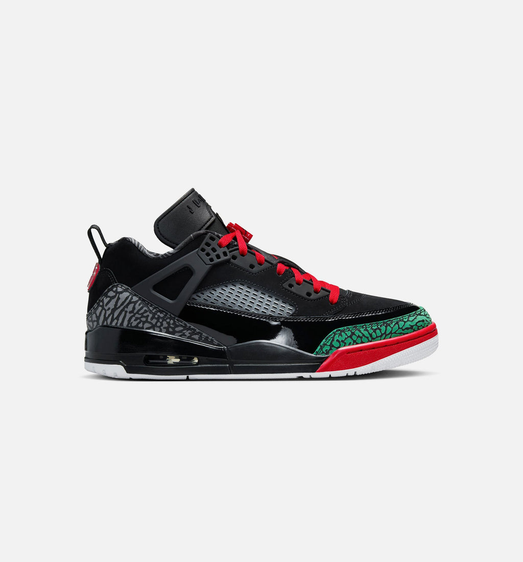 Spizike Low Men’s Lifestyle Shoe – Black/Classic Green/White/Varsity Red