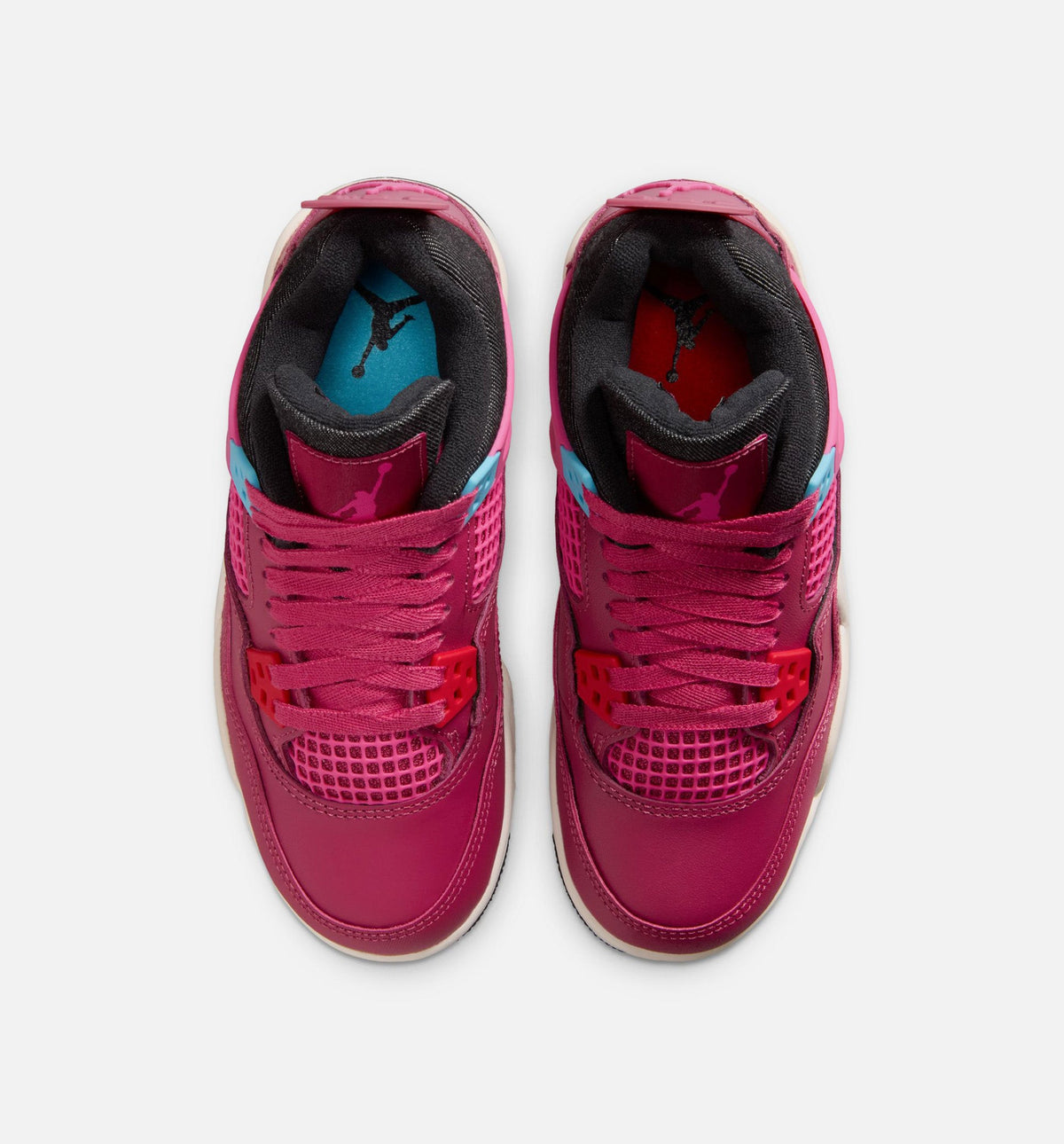 Air Jordan 4 Retro She’s A Star Grade School Lifestyle Shoe – Sweet Beet/Desert Pink/Off Noir/Chalk