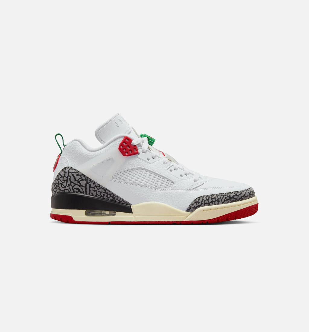 Spizike Low Men’s Lifestyle Shoe – White/Black/Sail/Varsity Red