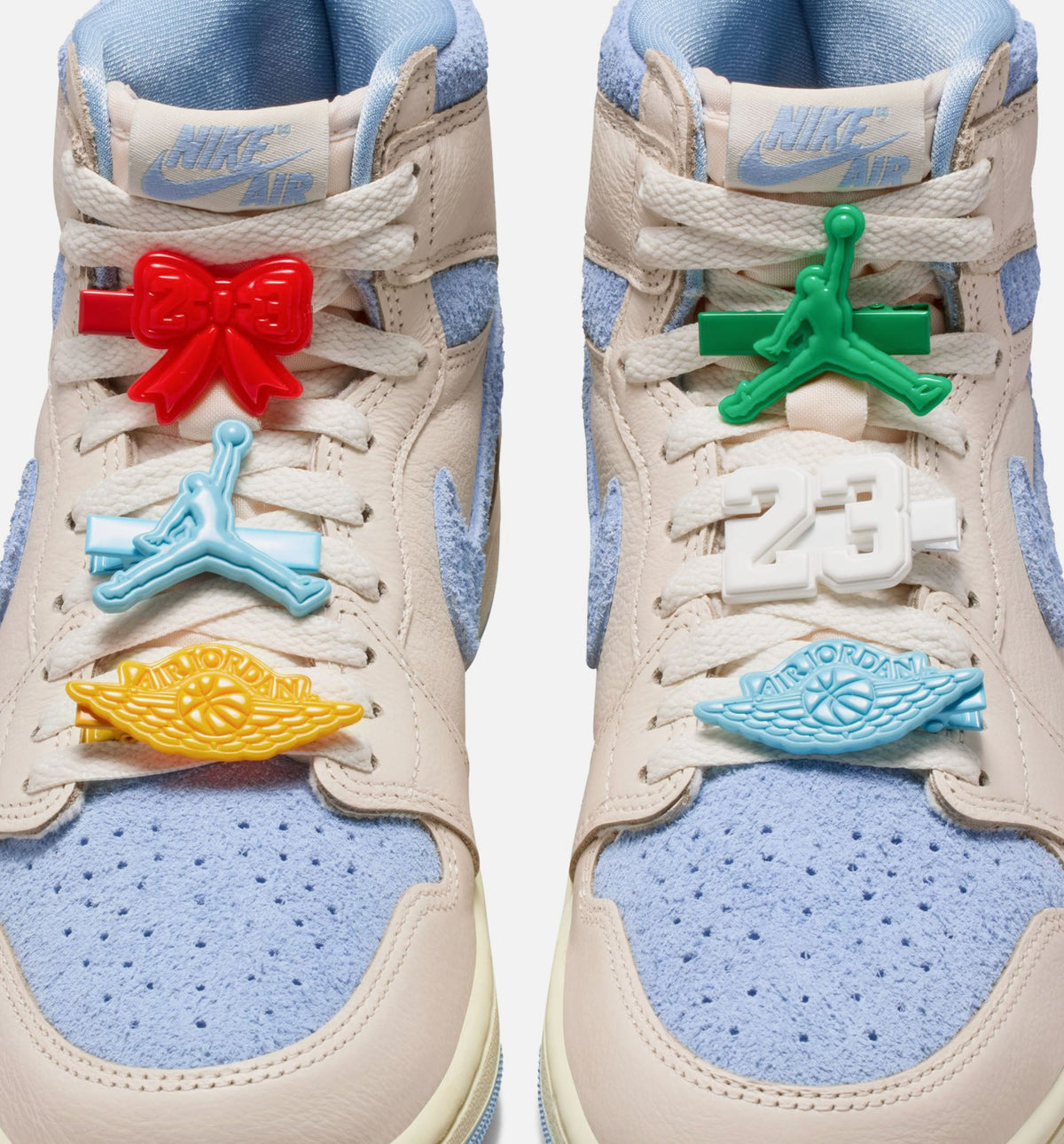 Air Jordan 1 Retro High OG Women’s Lifestyle Shoe – Pale Ivory/Psychic Blue/Coconut Milk