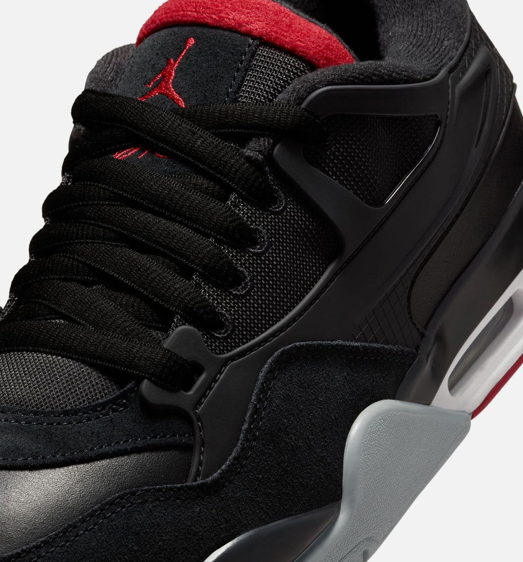 Air Jordan 4 RM Men’s Lifestyle Shoe – Black/Wolf Grey/White/Varsity Red