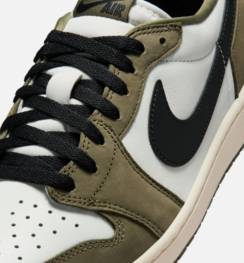Air Jordan 1 Low OG Men’s Lifestyle Shoe – Medium Olive/Black/Summit White/Sail