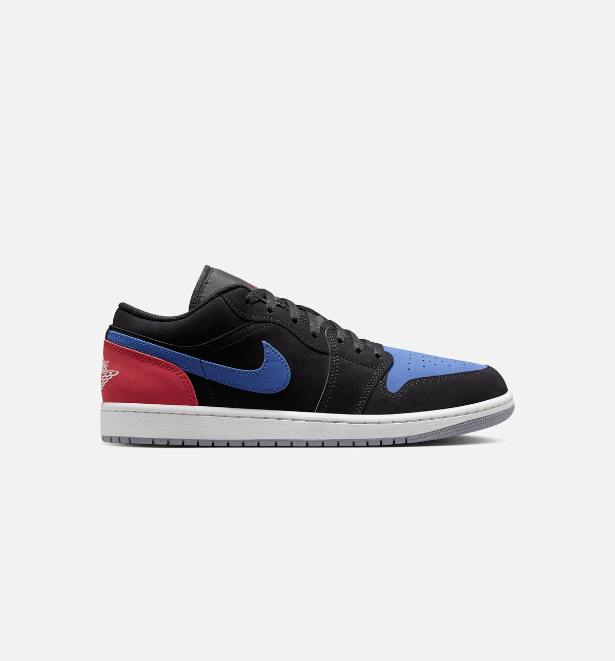 Air Jordan 1 Low Men’s Lifestyle Shoe – Black/Summit White/True Blue/Varsity Red