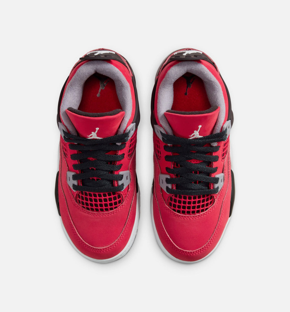 Air Jordan 4 Retro Toro Bravo Preschool Lifestyle Shoe – Fire Red/White/Black/Cement Grey