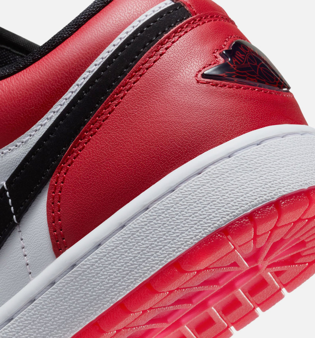 Air Jordan 1 Low SE Men’s Lifestyle Shoe – White/Varsity Red/Black