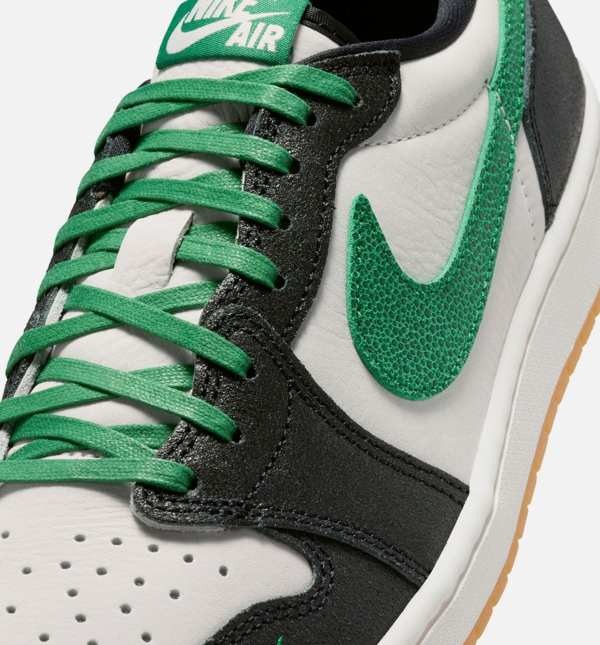 Air Jordan 1 Retro Low OG Men’s Lifestyle Shoe – Phantom/Pine Green/Black