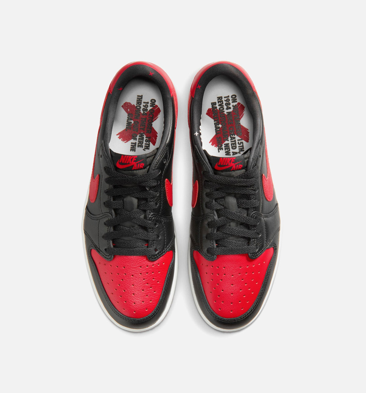 Air Jordan 1 Retro Low OG Banned Men’s Lifestyle Shoe – Black/Varsity Red/Summit White