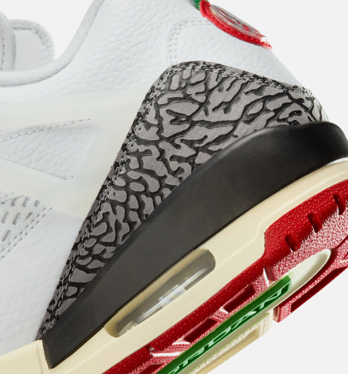 Spizike Low Men’s Lifestyle Shoe – White/Black/Sail/Varsity Red