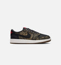 Air Jordan 1 Retro Low OG Laser Grade School Lifestyle Shoe – Black/Varsity Red/Summit White