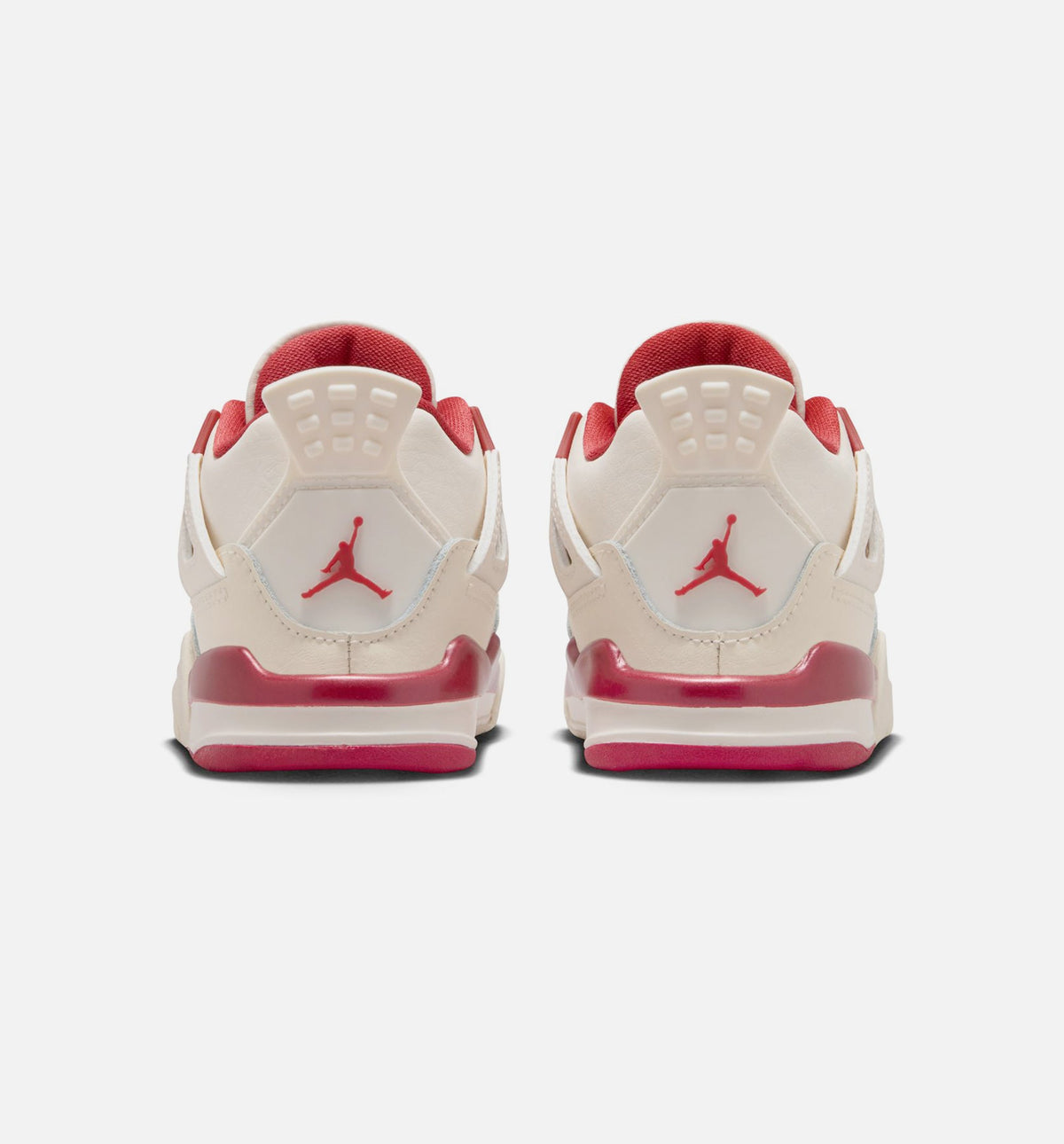 Air Jordan 4 Retro Valentine’s Day Infant/Toddler Lifestyle Shoe – Pale Ivory/Sierra Red/Tough Red