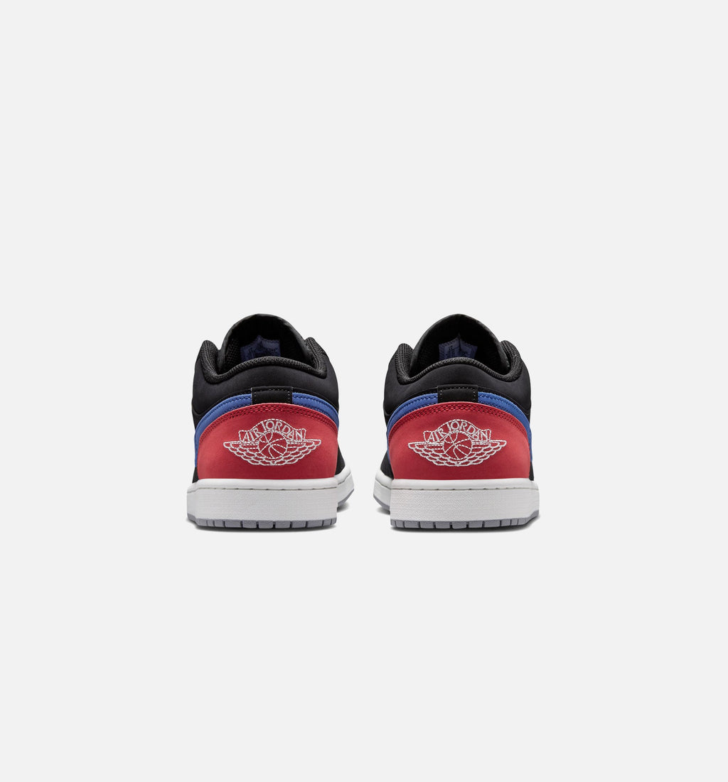 Air Jordan 1 Low Men’s Lifestyle Shoe – Black/Summit White/True Blue/Varsity Red