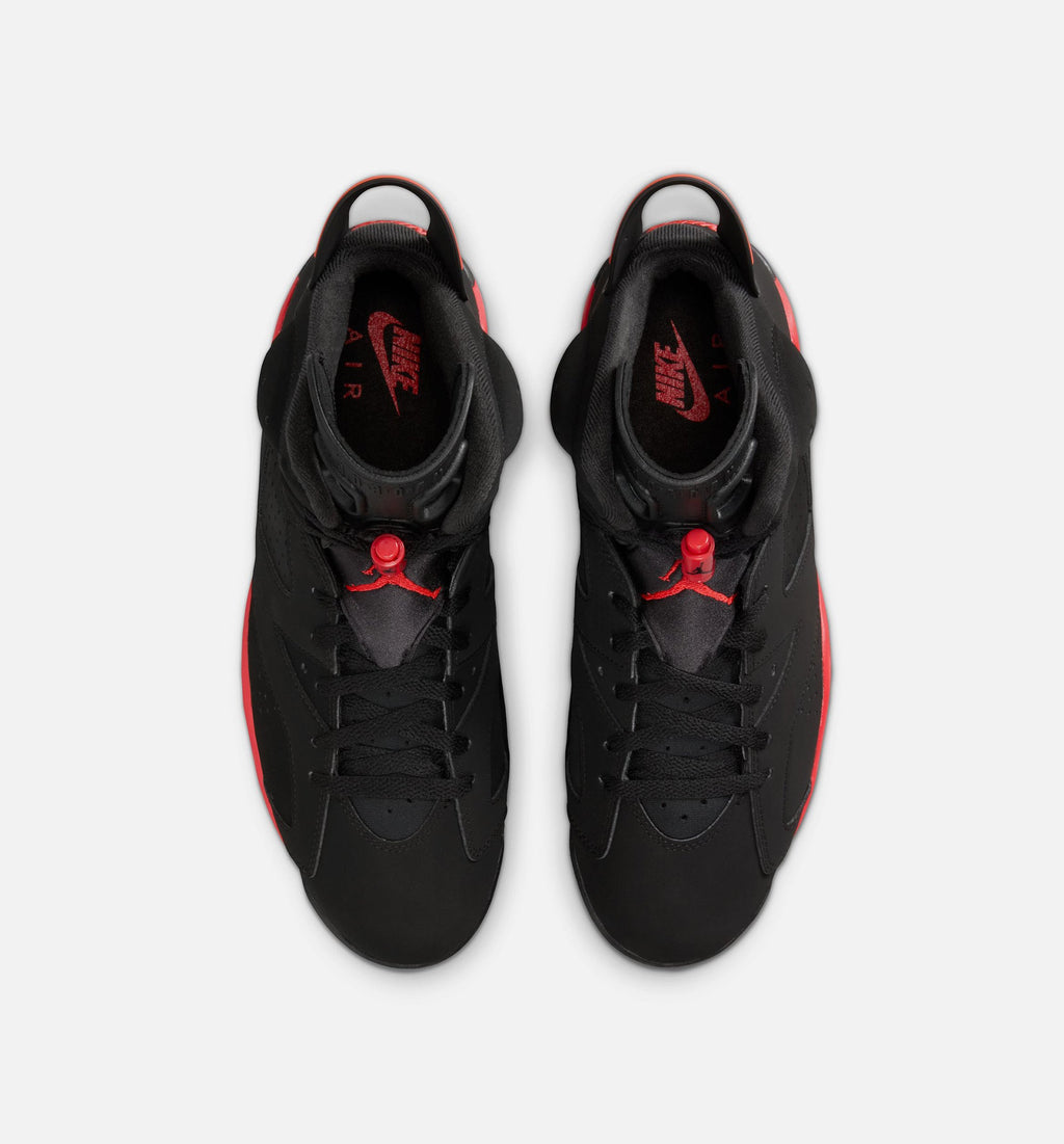 Air Jordan 6 Retro Infrared Salesman Men’s Lifestyle Shoe – Black/Light Crimson