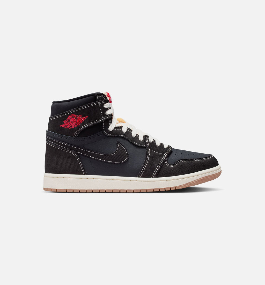 Air Jordan 1 Retro High OG Flight Club Men’s Lifestyle Shoe – Black/University Red/Sail/Gum Medium Brown