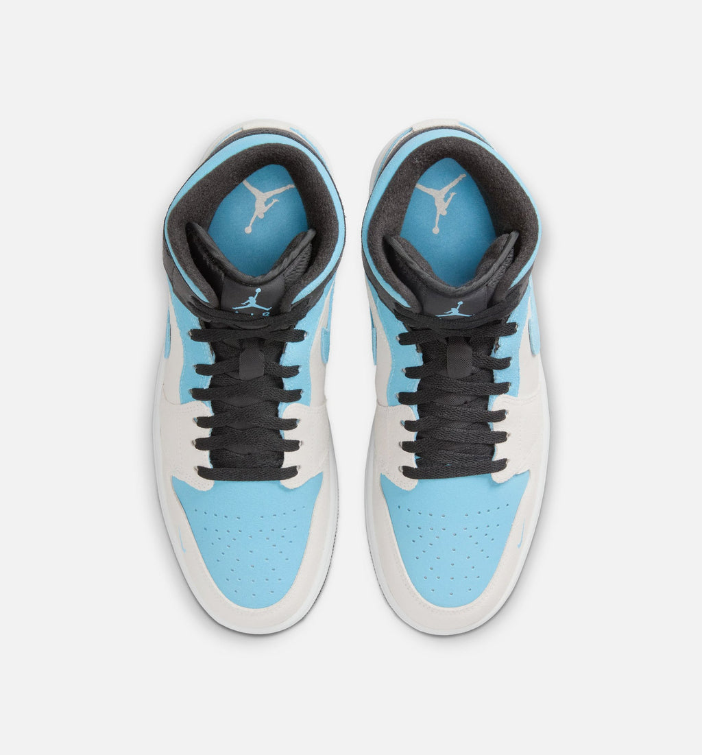 Air Jordan 1 Mid SE Men’s Lifestyle Shoe – Summit White/Blue Chill/Black