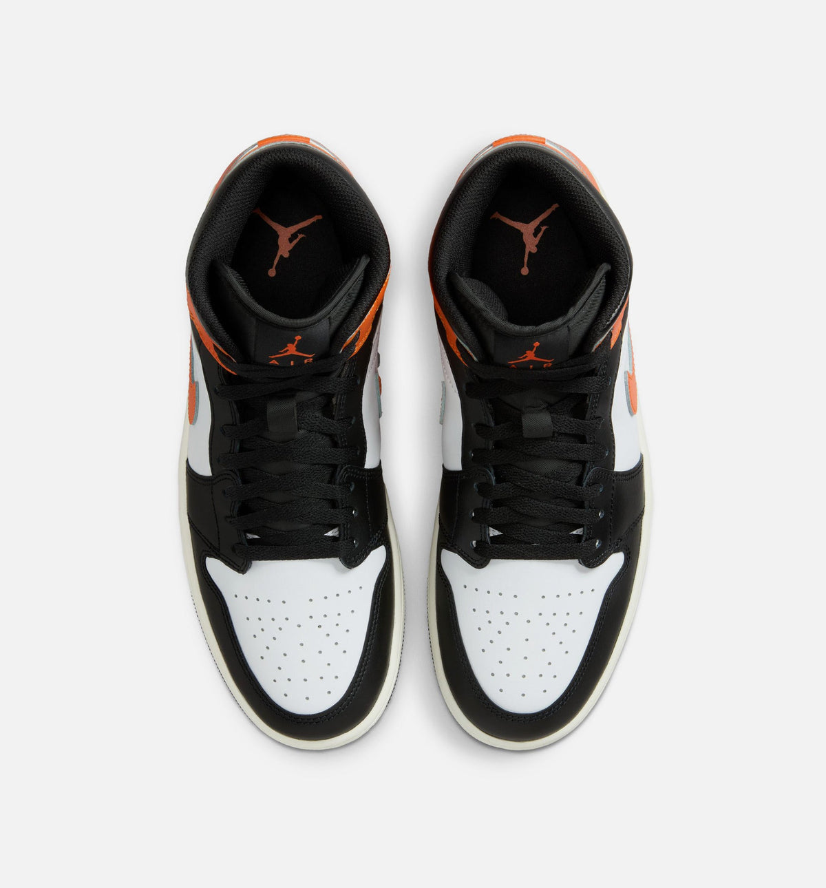 Air Jordan 1 Mid Men’s Lifestyle Shoe – Starfish/White/Sail/Black