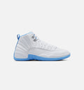 Air Jordan 12 Retro White and University Blue Men’s Lifestyle Shoe – White/University Blue/Metallic Silver