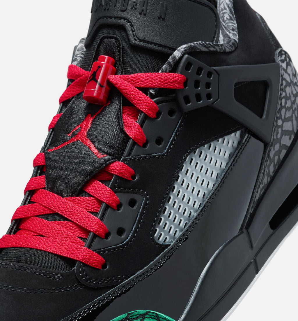 Spizike Low Men’s Lifestyle Shoe – Black/Classic Green/White/Varsity Red