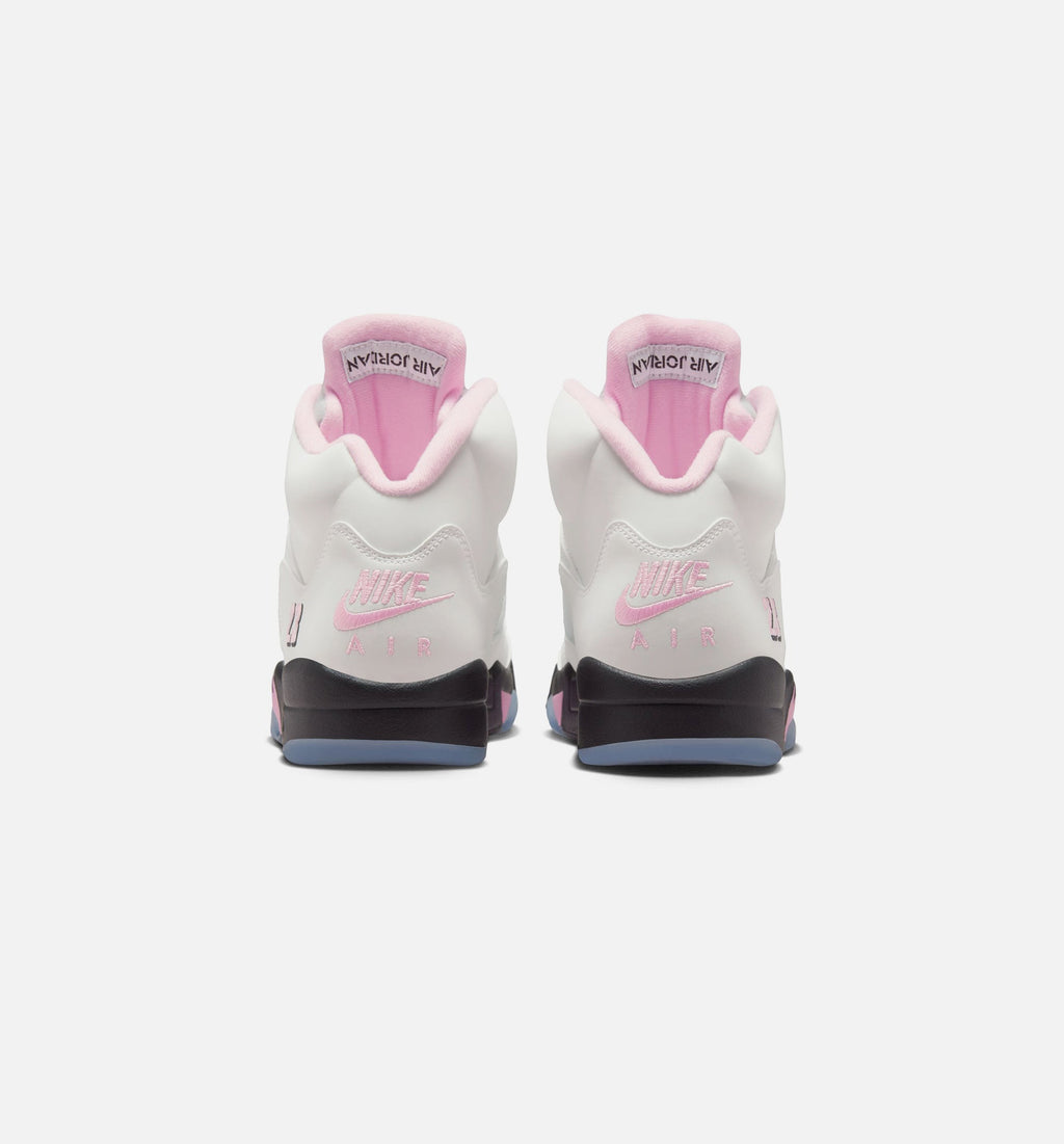 Air Jordan 5 Retro Medium Soft Pink Men’s Lifestyle Shoe – White/Soft Pink/Black