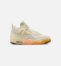 Air Jordan 4 Retro Birds of Paradise Women’s Lifestyle Shoe – Coconut Milk/Metallic Gold/Muslin/Bright Mango/Sundial/Black