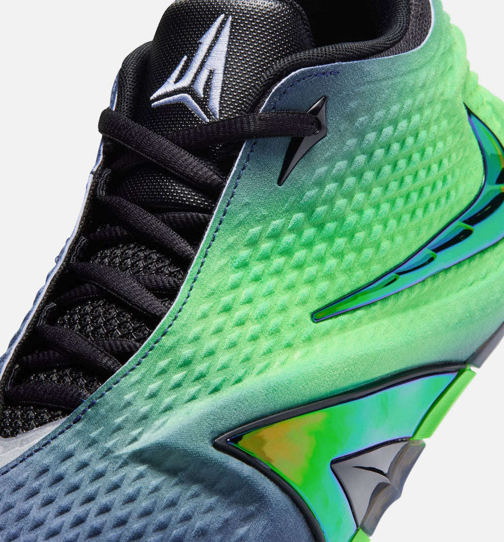 Ja 4 Nightmare Men’s Lifestyle Shoe – Obsidian/Black/Voltage Green/Metallic Silver